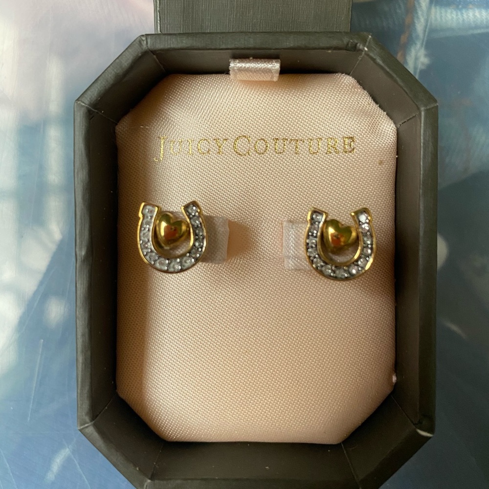 Juicy Couture Horseshoe Earrings